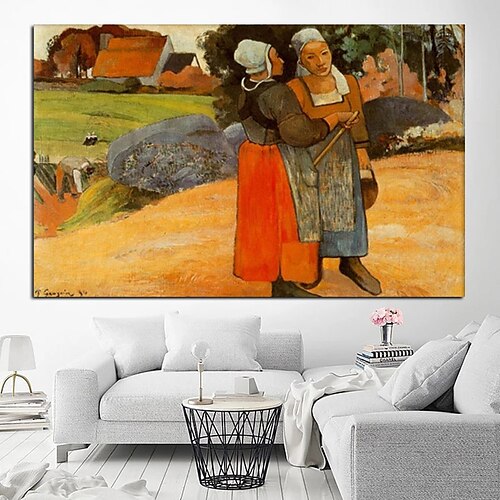 

Handmade Hand Painted Oil Painting paul gauguin Oil Painting Reproduction on Linen canvas Home Decoration Decor Rolled Canvas No Frame Unstretched