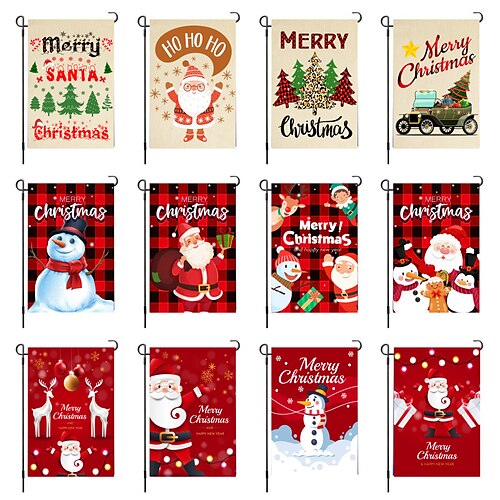 Christmas Garden Flag Festival Decoration Christmas Articles Double Sided Garden Decoration Christmas Flag
Christmas Garden Flag Festival Decoration Christmas Articles Double Sided Garden Decoration Christmas Flag
