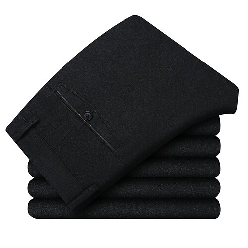 Men's Dress Pants Long Micro-elastic Tailored Fit Solid Color Blue Grey Black Dark Grey 2022
Men's Dress Pants Long Micro-elastic Tailored Fit Solid Color Blue Grey Black Dark Grey 2022