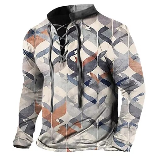 Men's Sweatshirt Pullover Gray Standing Collar Graphic Prints Lace up Print Casual Daily Sports 3D Print Basic Streetwear Designer Spring Fall Clothing Apparel Hoodies Sweatshirts Long Sleeve
Men's Sweatshirt Pullover Gray Standing Collar Graphic Prints Lace up Print Casual Daily Sports 3D Print Basic Streetwear Designer Spring Fall Clothing Apparel Hoodies Sweatshirts Long Sleeve