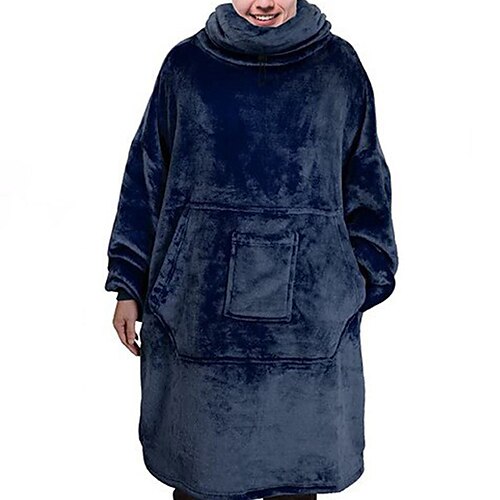 Men's Pajamas Loungewear Nightgown Hoddie Blanket Pure Color Fashion Simple Plush Home Polyester Warm Breathable Hoodie Long Robe Pocket Hoodie Winter Red black Blue / Flannel
Men's Pajamas Loungewear Nightgown Hoddie Blanket Pure Color Fashion Simple Plush Home Polyester Warm Breathable Hoodie Long Robe Pocket Hoodie Winter Red black Blue / Flannel