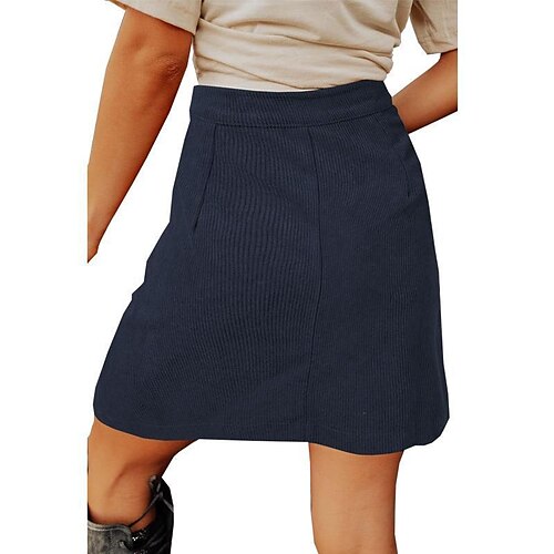 Femme Jupe Mini Velours Côtelé Crémeux Noir Bleu Marron Jupes Fendu Mode Plein Air Casual Quotidien S M L
Femme Jupe Mini Velours Côtelé Crémeux Noir Bleu Marron Jupes Fendu Mode Plein Air Casual Quotidien S M L