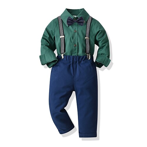 2 Dele Baby Drenge Trøje & Bukser Tøjsæt Outfit Helfarve Langærmet Bomuld Sæt Fest Mode Sej Vinter Efterår 3-7 år Grøn
2 Dele Baby Drenge Trøje & Bukser Tøjsæt Outfit Helfarve Langærmet Bomuld Sæt Fest Mode Sej Vinter Efterår 3-7 år Grøn