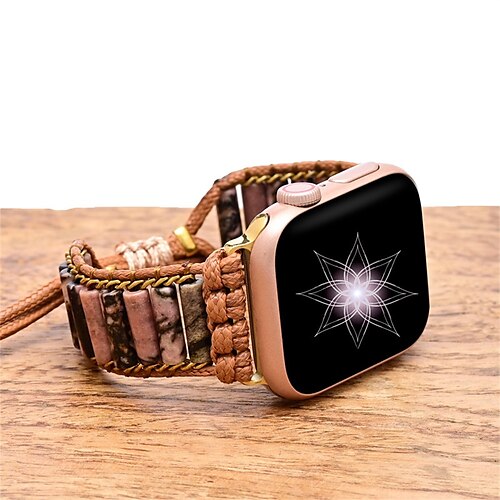 1PC Smart Watch Band Compatible with Apple iWatch Apple Watch Ultra 49mm Series 8/7/6/5/4/3/2/1 / SE Handmade Braided Rope for iWatch Smartwatch Strap Wristband Fabric Handmade Adjustable Breathable
1PC Smart Watch Band Compatible with Apple iWatch Apple Watch Ultra 49mm Series 8/7/6/5/4/3/2/1 / SE Handmade Braided Rope for iWatch Smartwatch Strap Wristband Fabric Handmade Adjustable Breathable