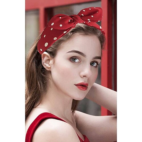 3 Pack Women's Girls' Headbands Bow Headbands for WomenWide Polka Dot Headband for Women Rabbit Ear Hair hoop
3 Pack Women's Girls' Headbands Bow Headbands for WomenWide Polka Dot Headband for Women Rabbit Ear Hair hoop