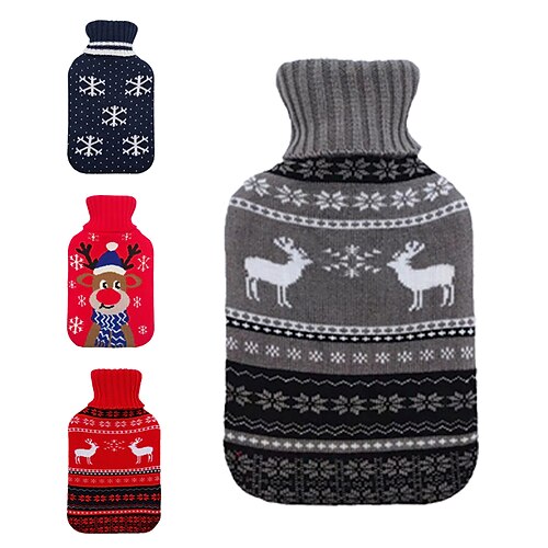 500ML Christmas Hot Water Bag for Female Warm Belly Hands and Feet Explosion-proof Hand Warmer Plush Student Hand Warmer Bag
500ML Christmas Hot Water Bag for Female Warm Belly Hands and Feet Explosion-proof Hand Warmer Plush Student Hand Warmer Bag