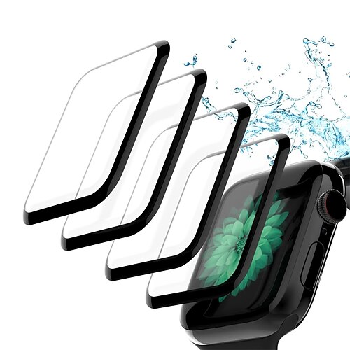 4 Pack Screen Protector for Apple Watch SE Series 8/7/6/5/4 44mm 49mm 45mm 3D Full Coverage Curved Edge frame Bubble Free Waterproof Anti-Scratch HD Screen Protector for Apple Watch 44mm
4 Pack Screen Protector for Apple Watch SE Series 8/7/6/5/4 44mm 49mm 45mm 3D Full Coverage Curved Edge frame Bubble Free Waterproof Anti-Scratch HD Screen Protector for Apple Watch 44mm