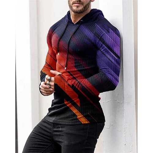 Men's T shirt Tee Graphic Gradient Hooded Wine Red Brown 3D Print Outdoor Street Long Sleeve Print Clothing Apparel Designer Full Sleeve T Shirt Long Sleeve Hooded T Shirt Winter T Shirt
Men's T shirt Tee Graphic Gradient Hooded Wine Red Brown 3D Print Outdoor Street Long Sleeve Print Clothing Apparel Designer Full Sleeve T Shirt Long Sleeve Hooded T Shirt Winter T Shirt