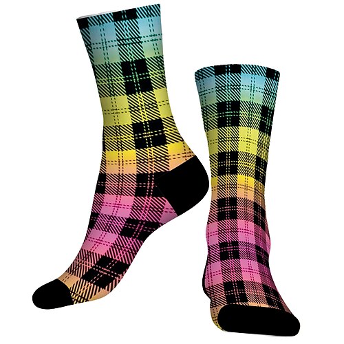 Socks Compression Socks Cycling Socks Athletic Socks Men's Women's Bike / Cycling Breathable Anatomic Design Wearable 1 Pair Plaid Checkered Cotton Yellow S M L / Stretchy / Lightweight
Socks Compression Socks Cycling Socks Athletic Socks Men's Women's Bike / Cycling Breathable Anatomic Design Wearable 1 Pair Plaid Checkered Cotton Yellow S M L / Stretchy / Lightweight