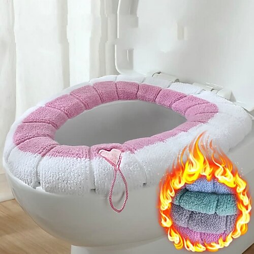 Plush Toilet Seat Cushion Portable Handle Cute Peach Heart Pattern Fully Enclosed Design Bathroom Tool
Plush Toilet Seat Cushion Portable Handle Cute Peach Heart Pattern Fully Enclosed Design Bathroom Tool