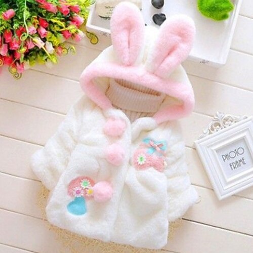 Kids Girls' Coat Outerwear Floral Long Sleeve Coat Daily Cotton Active Pink White Winter Fall 1-5 Years
Kids Girls' Coat Outerwear Floral Long Sleeve Coat Daily Cotton Active Pink White Winter Fall 1-5 Years