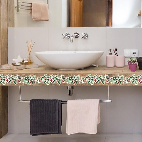 ew094 christmas decorations vine flower vine wall stickers holiday layout window cabinet decoration stickers waist line stickers
ew094 christmas decorations vine flower vine wall stickers holiday layout window cabinet decoration stickers waist line stickers