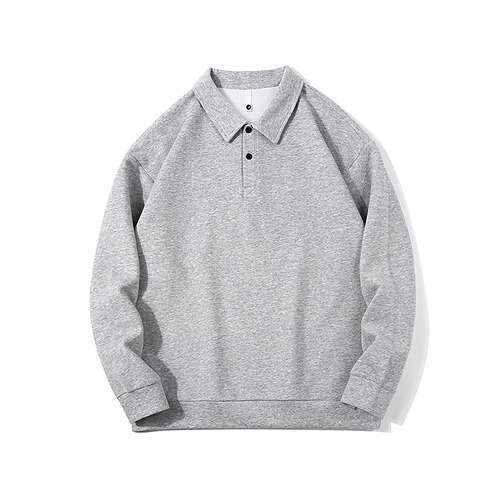 Men's Golf Shirt Solid Color Turndown Black Grey White Casual Daily Long Sleeve Button-Down Clothing Apparel Fashion Streetwear Simple
Men's Golf Shirt Solid Color Turndown Black Grey White Casual Daily Long Sleeve Button-Down Clothing Apparel Fashion Streetwear Simple