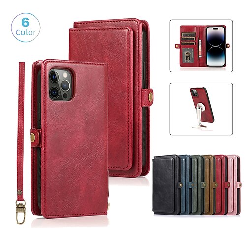 Phone Case For Samsung Galaxy Wallet Card iPhone 14 Pro Max 13 12 11 Pro Max Mini X XR XS 8 7 Plus Detachable Wallet Magnetic Solid Colored TPU PU Leather
Phone Case For Samsung Galaxy Wallet Card iPhone 14 Pro Max 13 12 11 Pro Max Mini X XR XS 8 7 Plus Detachable Wallet Magnetic Solid Colored TPU PU Leather