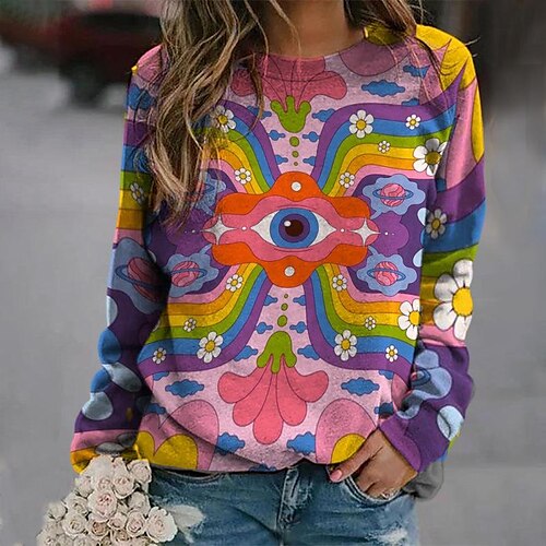 Women's Hoodie Printing Modern Round Neck Standard Winter JL2272622 JL2271420 JL2270704
Women's Hoodie Printing Modern Round Neck Standard Winter JL2272622 JL2271420 JL2270704
