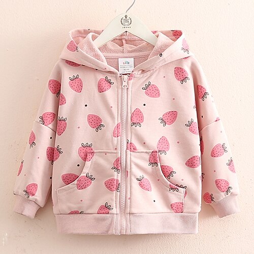 Toddler Girls' Jacket & Coat Fruit Active School Coat Outerwear 7-13 Years Winter Multicolor Pink Yellow
Toddler Girls' Jacket & Coat Fruit Active School Coat Outerwear 7-13 Years Winter Multicolor Pink Yellow