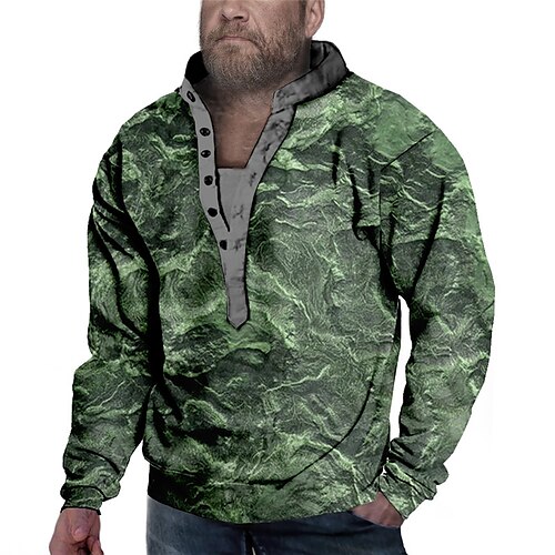 Herre Plusstørrelser Pullover sweatshirt Stor og høj Grafisk Henley Langærmet Forår & Vinter Basale Mode Gade Bekvem Afslappet Sport Toppe
Herre Plusstørrelser Pullover sweatshirt Stor og høj Grafisk Henley Langærmet Forår & Vinter Basale Mode Gade Bekvem Afslappet Sport Toppe