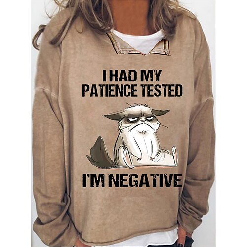 Women's Plus Size Tops Blouse Shirt Animal Cat Print Long Sleeve V Neck Casual Daily Vacation Polyester Winter Fall Blue khaki
Women's Plus Size Tops Blouse Shirt Animal Cat Print Long Sleeve V Neck Casual Daily Vacation Polyester Winter Fall Blue khaki