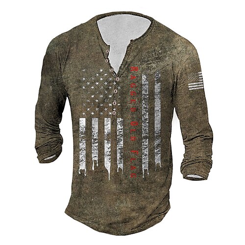 Men's T shirt Tee Henley Shirt Tee Graphic Henley Light Brown Brown 3D Print World Cup Outdoor Daily Long Sleeve Button-Down Print Clothing Apparel Basic Designer Classic Comfortable
Men's T shirt Tee Henley Shirt Tee Graphic Henley Light Brown Brown 3D Print World Cup Outdoor Daily Long Sleeve Button-Down Print Clothing Apparel Basic Designer Classic Comfortable