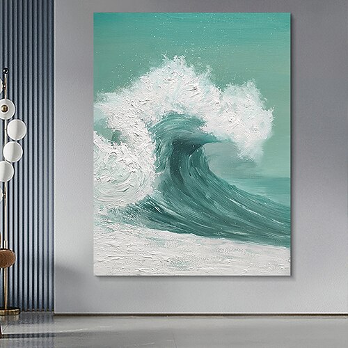 Oil Painting Hand Painted Vertical Abstract Contemporary Rolled Canvas (No Frame)
Oil Painting Hand Painted Vertical Abstract Contemporary Rolled Canvas (No Frame)