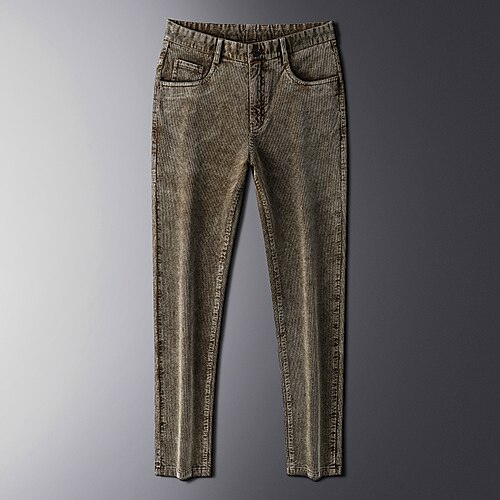 Men's Corduroy Pants Casual Pants Zipper Solid Color Simple Breathable Soft Full Length Business Going out Retro Vintage Classic Black Green Wine Micro-elastic
Men's Corduroy Pants Casual Pants Zipper Solid Color Simple Breathable Soft Full Length Business Going out Retro Vintage Classic Black Green Wine Micro-elastic
