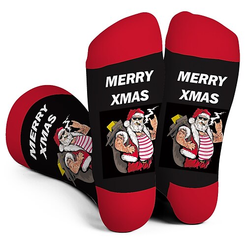 Fun Christmas Socks Funny Xmas Gifts for Men and Women Novelty Cozy Unisex Crew Cotton Sock
Fun Christmas Socks Funny Xmas Gifts for Men and Women Novelty Cozy Unisex Crew Cotton Sock