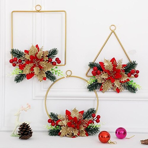 2021 cross-border new christmas wreath christmas door hanging decoration window wrought iron wreath christmas flower christmas arrangement
2021 cross-border new christmas wreath christmas door hanging decoration window wrought iron wreath christmas flower christmas arrangement