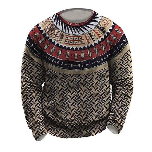 Men's Sweatshirt Pullover Brown Crew Neck Graphic Prints Patchwork Print Daily Sports Holiday 3D Print Streetwear Designer Casual Spring & Fall Clothing Apparel Hoodies Sweatshirts Long Sleeve
Men's Sweatshirt Pullover Brown Crew Neck Graphic Prints Patchwork Print Daily Sports Holiday 3D Print Streetwear Designer Casual Spring & Fall Clothing Apparel Hoodies Sweatshirts Long Sleeve