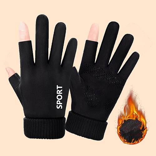 Men's Warm Winter Gloves Outdoor Daily Solid Colored Polyester Simple Warm 1 Pair
Men's Warm Winter Gloves Outdoor Daily Solid Colored Polyester Simple Warm 1 Pair