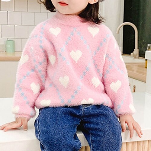 Bambino (1-4 anni) Da ragazza Felpa Con cuori Scuola Manica lunga Attivo 7-13 anni Inverno Blu Rosa Beige
Bambino (1-4 anni) Da ragazza Felpa Con cuori Scuola Manica lunga Attivo 7-13 anni Inverno Blu Rosa Beige