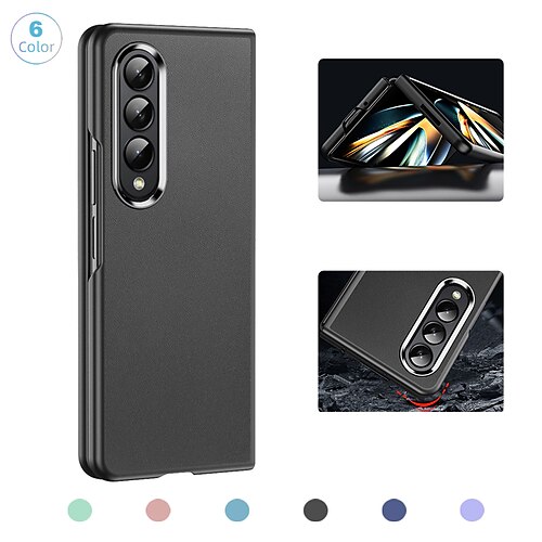 Phone Case For Samsung Galaxy Flip Z Fold 4 Plating Full Body Protective Four Corners Drop Resistance Solid Colored TPU PU Leather
Phone Case For Samsung Galaxy Flip Z Fold 4 Plating Full Body Protective Four Corners Drop Resistance Solid Colored TPU PU Leather