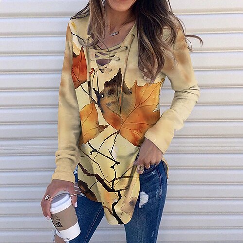 Women's Sweatshirt Pullover Streetwear Yellow Graphic Street V Neck Long Sleeve S M L XL 2XL
Women's Sweatshirt Pullover Streetwear Yellow Graphic Street V Neck Long Sleeve S M L XL 2XL