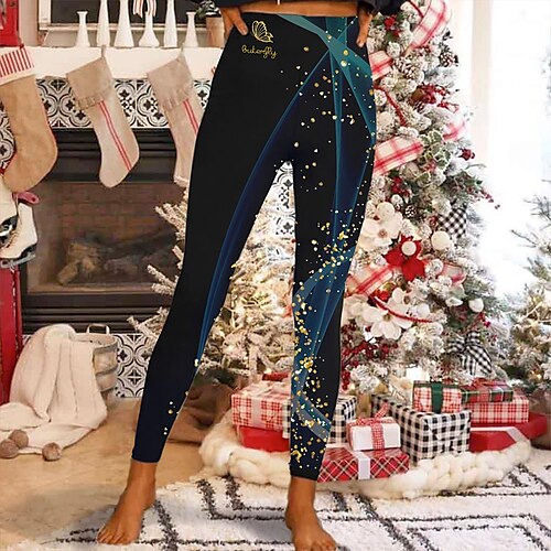 Women's Fleece Pants Leggings Thermal Underwear Fleece lined Blue Red Black Casual / Sporty Christmas Christmas Weekend Yoga Print High Elasticity Ankle-Length Thermal Warm Butterfly S M L XL XXL
Women's Fleece Pants Leggings Thermal Underwear Fleece lined Blue Red Black Casual / Sporty Christmas Christmas Weekend Yoga Print High Elasticity Ankle-Length Thermal Warm Butterfly S M L XL XXL