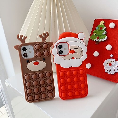 Phone Case For Apple Classic Series iPhone 13 Pro Max 12 Mini 11 X XR XS Max 8 7 Bumper Frame Full Body Protective Dustproof Christmas Silica Gel
Phone Case For Apple Classic Series iPhone 13 Pro Max 12 Mini 11 X XR XS Max 8 7 Bumper Frame Full Body Protective Dustproof Christmas Silica Gel