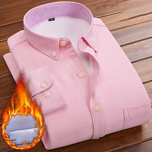 Men's Dress Shirt Button Down Shirt Collared Shirt Fleece Shirt Oxford Shirt Black White Pink Long Sleeve Graphic Prints Turndown Fall Winter Wedding Outdoor Clothing Apparel
Men's Dress Shirt Button Down Shirt Collared Shirt Fleece Shirt Oxford Shirt Black White Pink Long Sleeve Graphic Prints Turndown Fall Winter Wedding Outdoor Clothing Apparel