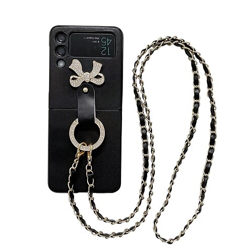 Phone Case For Samsung Galaxy Flip Z Flip 4 Z Flip 3 Bumper Frame Rhinestone Flip Crystal Diamond PC PU Leather
Phone Case For Samsung Galaxy Flip Z Flip 4 Z Flip 3 Bumper Frame Rhinestone Flip Crystal Diamond PC PU Leather