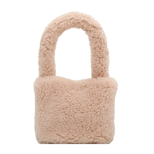 Women's Fluffy Bag Plush Bag Top Handle Bag Solid Color Daily Going out Green Blue Yellow Khaki
Women's Fluffy Bag Plush Bag Top Handle Bag Solid Color Daily Going out Green Blue Yellow Khaki