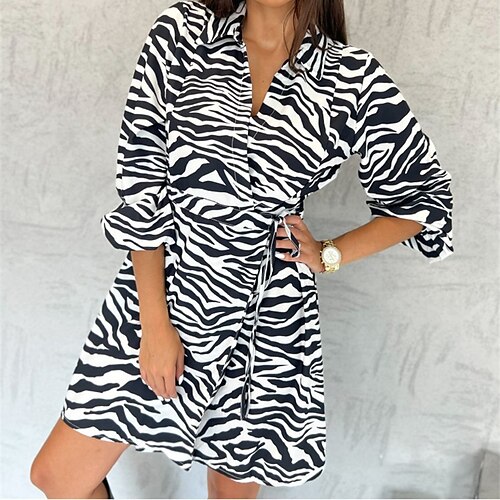Women's Casual Dress Floral Dress Light Brown Red Beige Black Long Sleeve Print Lace up Print Winter Fall Shirt Collar Stylish Romantic Fall Dress 2022 S M L XL 2XL / Winter Dress
Women's Casual Dress Floral Dress Light Brown Red Beige Black Long Sleeve Print Lace up Print Winter Fall Shirt Collar Stylish Romantic Fall Dress 2022 S M L XL 2XL / Winter Dress