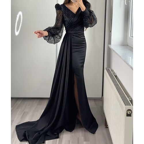 Women's Party Dress Sheath Dress Swing Dress Long Dress Maxi Dress Black Long Sleeve Pure Color Ruched Winter Fall Autumn V Neck Modern Party Winter Dress Fall Dress 2022 S M L XL 2XL 3XL
Women's Party Dress Sheath Dress Swing Dress Long Dress Maxi Dress Black Long Sleeve Pure Color Ruched Winter Fall Autumn V Neck Modern Party Winter Dress Fall Dress 2022 S M L XL 2XL 3XL