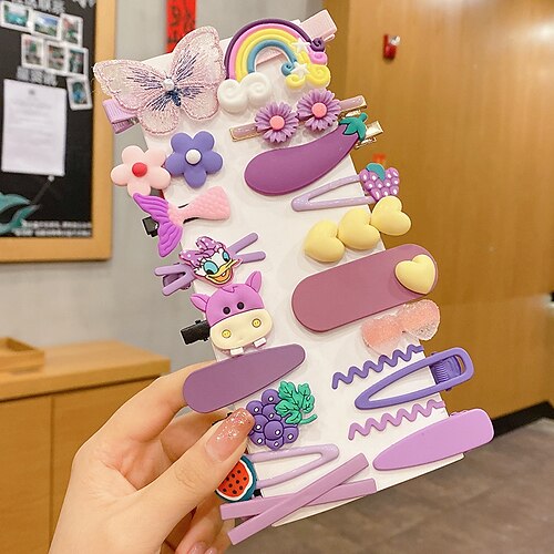 20pcs Kids Girls' Sweet Daily Solid Colored Polyester Hair Accessories Gray Green / Blue / Purple One-Size
20pcs Kids Girls' Sweet Daily Solid Colored Polyester Hair Accessories Gray Green / Blue / Purple One-Size