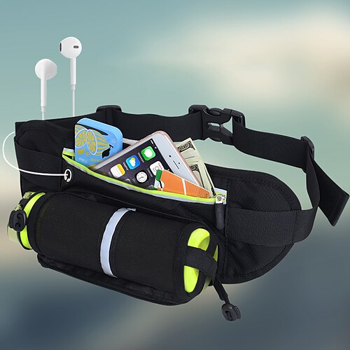 Waist Bag / Pack Running Pack for Running Jogging Bike / Cycling Recreational Cycling Sports Bag Reflective Adjustable Waterproof Nylon Lycra Spandex Men's Women's Running Bag Adults
Waist Bag / Pack Running Pack for Running Jogging Bike / Cycling Recreational Cycling Sports Bag Reflective Adjustable Waterproof Nylon Lycra Spandex Men's Women's Running Bag Adults