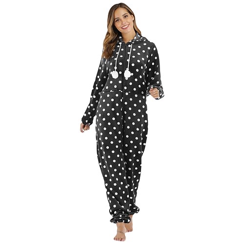 Adults' Kigurumi Pajamas Nightwear Spot Onesie Pajamas Flannel Cosplay For Men and Women Christmas Animal Sleepwear Cartoon Festival / Holiday Costumes
Adults' Kigurumi Pajamas Nightwear Spot Onesie Pajamas Flannel Cosplay For Men and Women Christmas Animal Sleepwear Cartoon Festival / Holiday Costumes