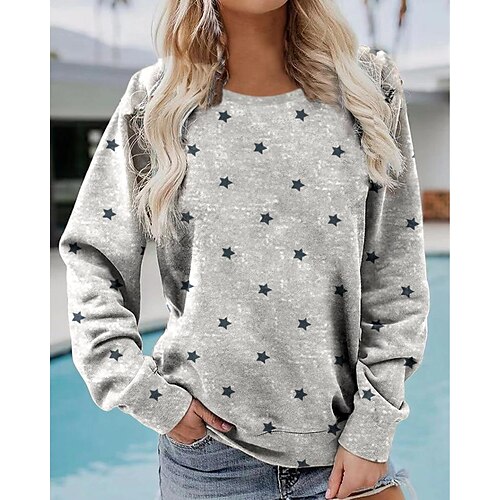 Women's Sweatshirt Pullover Streetwear khaki Red Gray Geometric Street Round Neck Long Sleeve S M L XL 2XL 3XL
Women's Sweatshirt Pullover Streetwear khaki Red Gray Geometric Street Round Neck Long Sleeve S M L XL 2XL 3XL