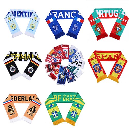 World Cup Football Barcelona Real Madrid Fan Supplies Scarf Neck Commemorative Gift Fan Supplies Cotton Wool
World Cup Football Barcelona Real Madrid Fan Supplies Scarf Neck Commemorative Gift Fan Supplies Cotton Wool