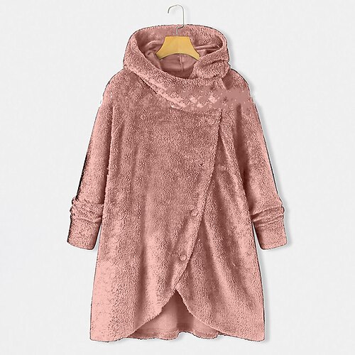 Women's Hoodie Solid / Plain Color Basic Hooded Thick Winter Wine Red Pink Brown Black
Women's Hoodie Solid / Plain Color Basic Hooded Thick Winter Wine Red Pink Brown Black
