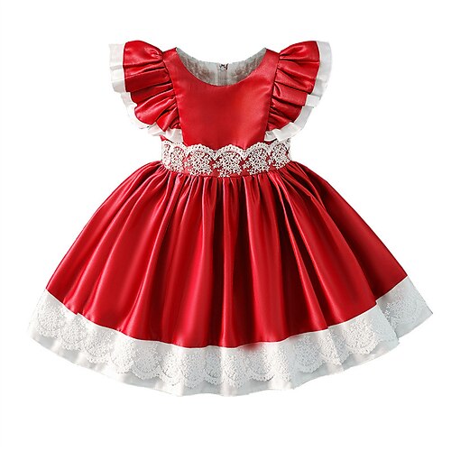 Toddler Girls' Dress Graphic Party Dress Dress Formal Lace Short Sleeve Cute Dress 3-7 Years Spring Blue Pink Red / Ruched / Summer
Toddler Girls' Dress Graphic Party Dress Dress Formal Lace Short Sleeve Cute Dress 3-7 Years Spring Blue Pink Red / Ruched / Summer