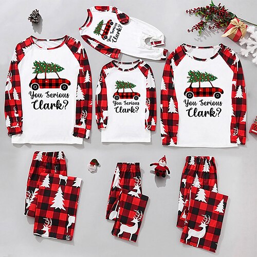 Santa Claus Family Christmas Pajamas Nightwear Men's Women's Boys Girls' Cute Sweet Christmas New Year Christmas Eve Kid's Adults' Home Wear Polyester Top Pants
Santa Claus Family Christmas Pajamas Nightwear Men's Women's Boys Girls' Cute Sweet Christmas New Year Christmas Eve Kid's Adults' Home Wear Polyester Top Pants