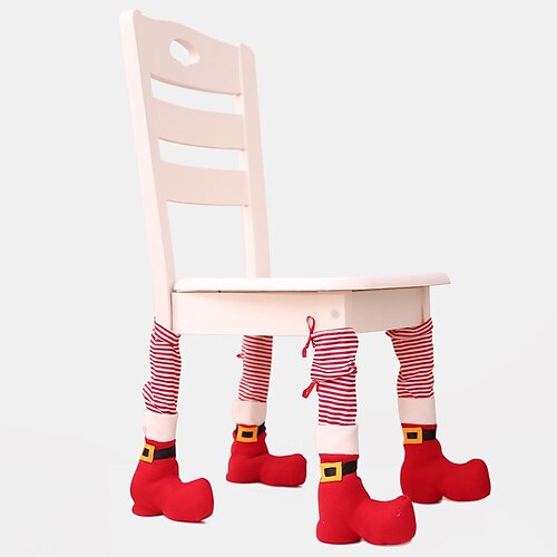 Christmas Decoration Supplies Table Foot Cover Home Decoration Dining Table Chair Protective Cover Stool Leg Christmas Chair Cover
Christmas Decoration Supplies Table Foot Cover Home Decoration Dining Table Chair Protective Cover Stool Leg Christmas Chair Cover