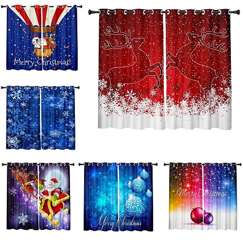 3D Christmas Animal Dog Christmas New Year Gift Curtains Blackout Curtains Printed Thermal Insulated Curtains for Bedroom Living Room Modern Grommet Window Drapes Curtain Drapes
3D Christmas Animal Dog Christmas New Year Gift Curtains Blackout Curtains Printed Thermal Insulated Curtains for Bedroom Living Room Modern Grommet Window Drapes Curtain Drapes