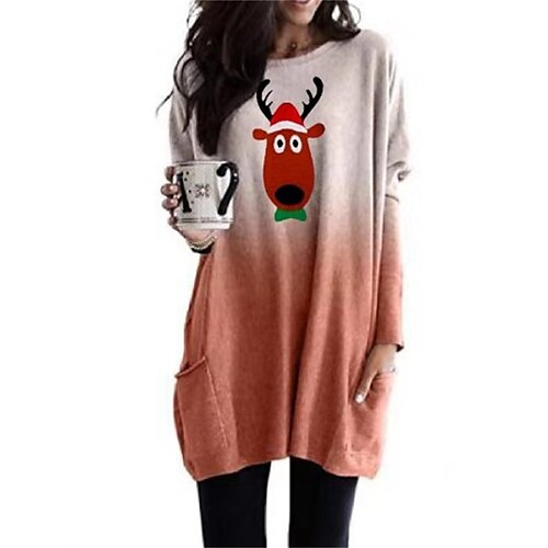 Reindeer Masquerade Ugly Christmas Sweater / Sweatshirt Women's Christmas Christmas Carnival Masquerade Adults Party Christmas Polyester Top
Reindeer Masquerade Ugly Christmas Sweater / Sweatshirt Women's Christmas Christmas Carnival Masquerade Adults Party Christmas Polyester Top